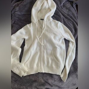 Brandy Melville knit cardigan zip up